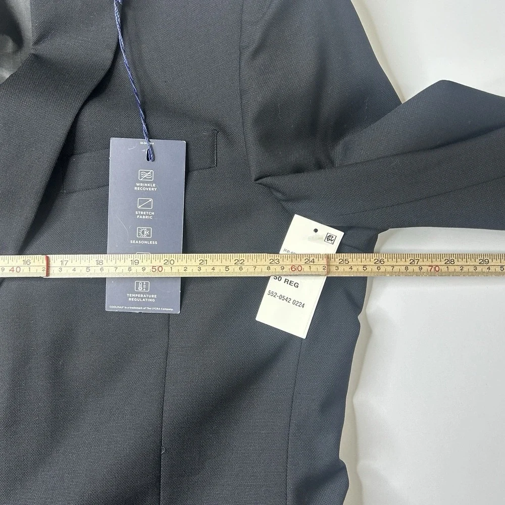 NWT Stafford Coolmax All Season Stretch Suit Jacket Men's Sz 50 R Classic Fit